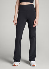 Balance Flare Yoga Pants for Tall Women in Black