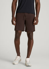 Featherweight Linerless Running Short for Tall Men in Espresso