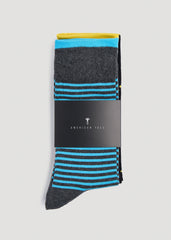 Dress Socks Size 14 to 17 (3-Pack) for Tall Men in Pack A