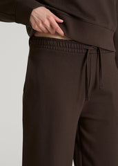 Everyday Terry Midrise Wide Leg Pants for Tall Women in Espresso