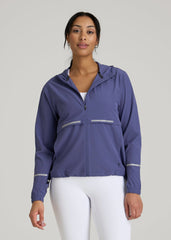 Featherweight Packable Jacket for Tall Women in Future Dusk