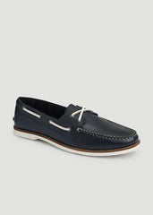 Boat Shoe for Tall Men in Navy