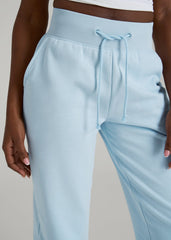 A.T. Basics Athletic Joggers for Tall Women in Ice Blue
