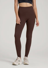 Balance High-Rise Leggings for Tall Women in Espresso