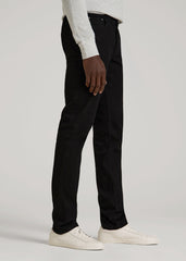 Carman TAPERED Jeans for Tall Men in True Black