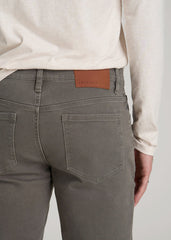 Carman Tapered Fit Colored Jeans for Tall Men in Sage