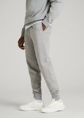Core Motion Fleece Jogger for Tall Men in Heathered Grey