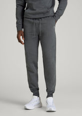 Core Motion Fleece Jogger for Tall Men in Charcoal Mix