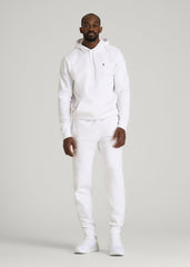 Core Motion Fleece Jogger for Tall Men in White