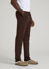 Everyday French Terry Straight Leg Sweatpants for Tall Men in Espresso
