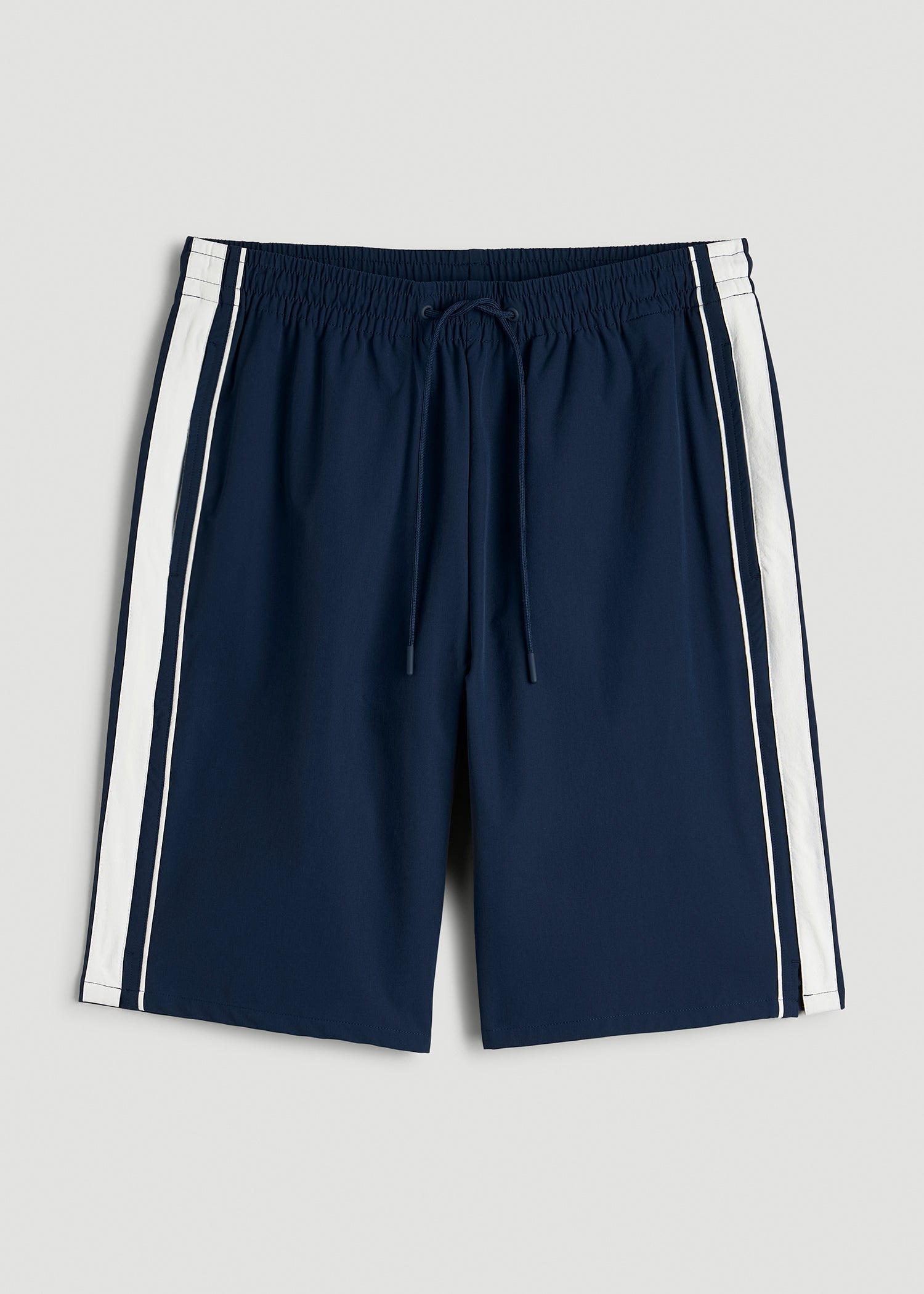 Flex Nylon Short for Tall Men in Navy Blue