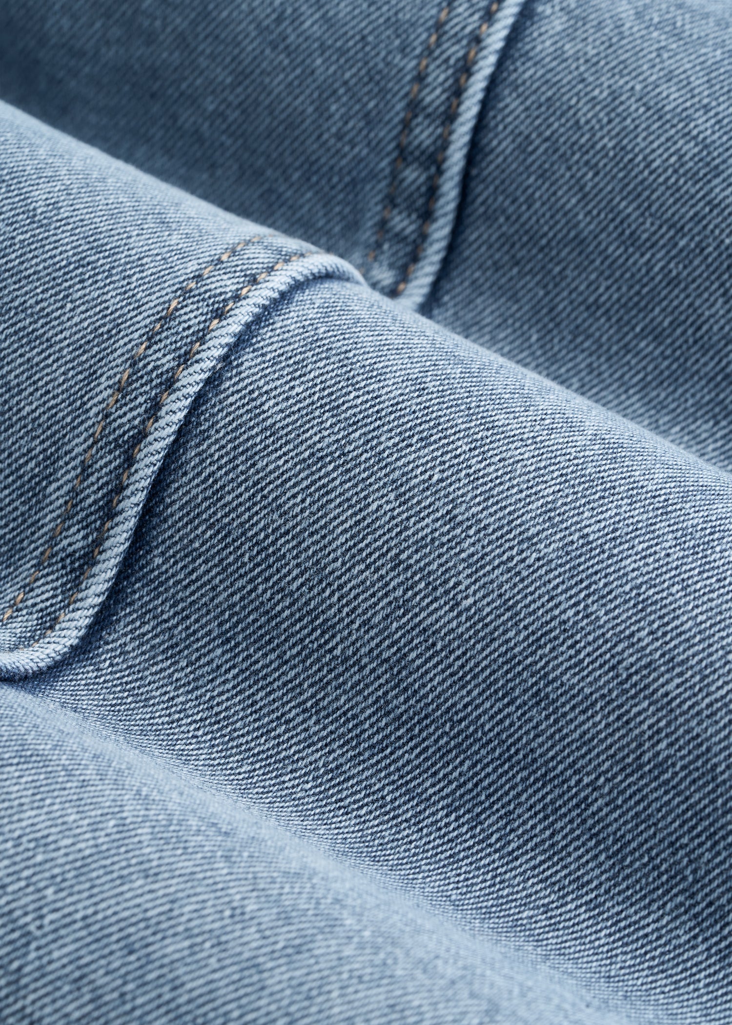 Classic Denim Jacket for Tall Women in Perfect Blue