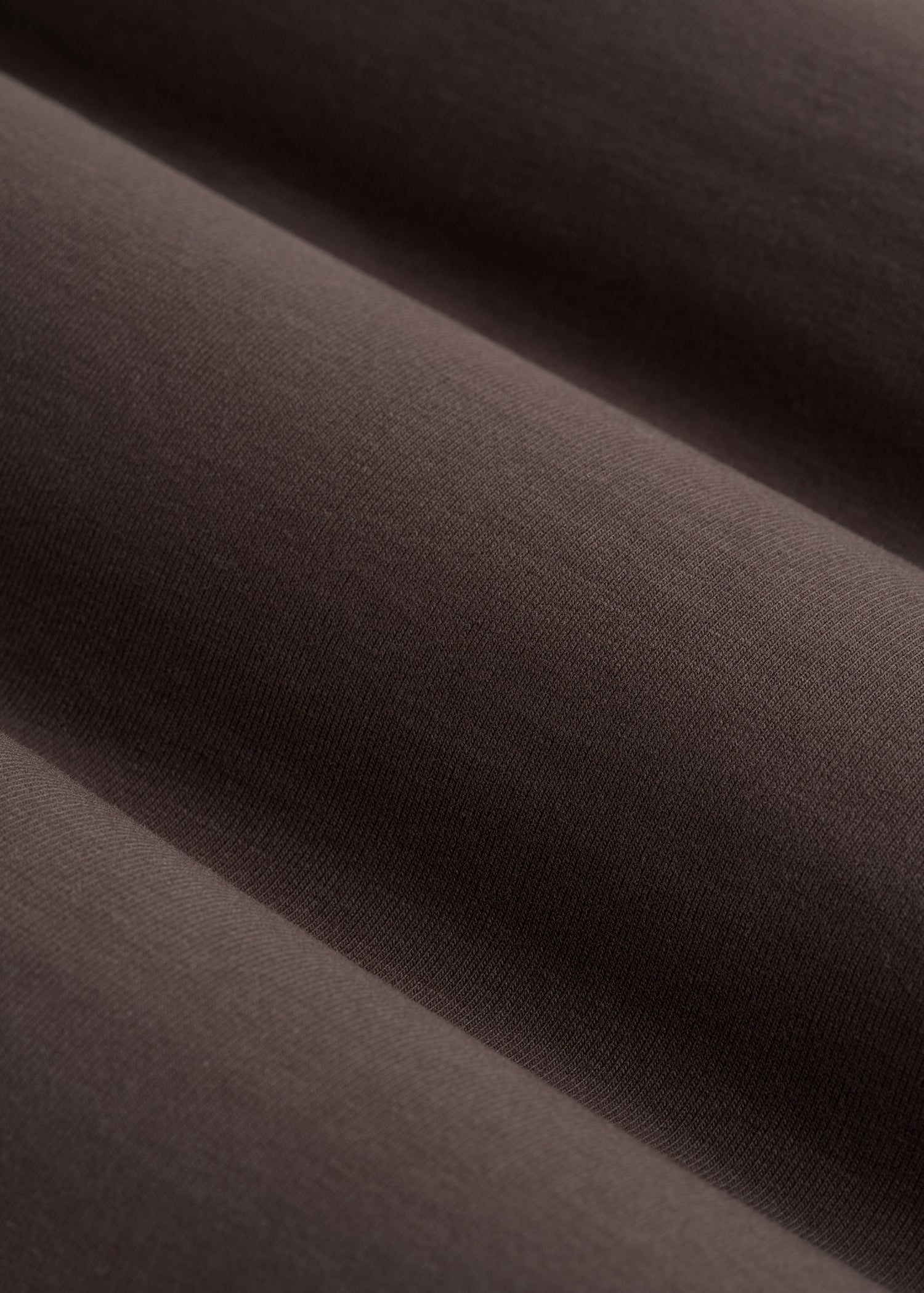 Cotton Blend Tube Top for Tall Women in Espresso
