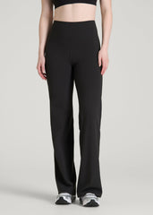 Balance Wide Leg Yoga Pants for Tall Women in Black