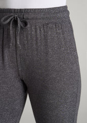 Cozy Lounge Joggers for Tall Women in Charcoal Mix