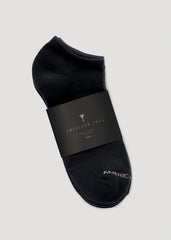 Ankle Socks (X-Large Size: 10-13) for Tall Women in Black