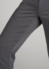 Everyday Comfort 5-Pocket TAPERED-FIT Pant for Tall Men in Iron Grey