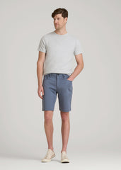 Everyday Comfort 5 Pocket Short for Tall Men in Blue Slate