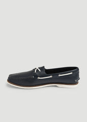 Boat Shoe for Tall Men in Navy