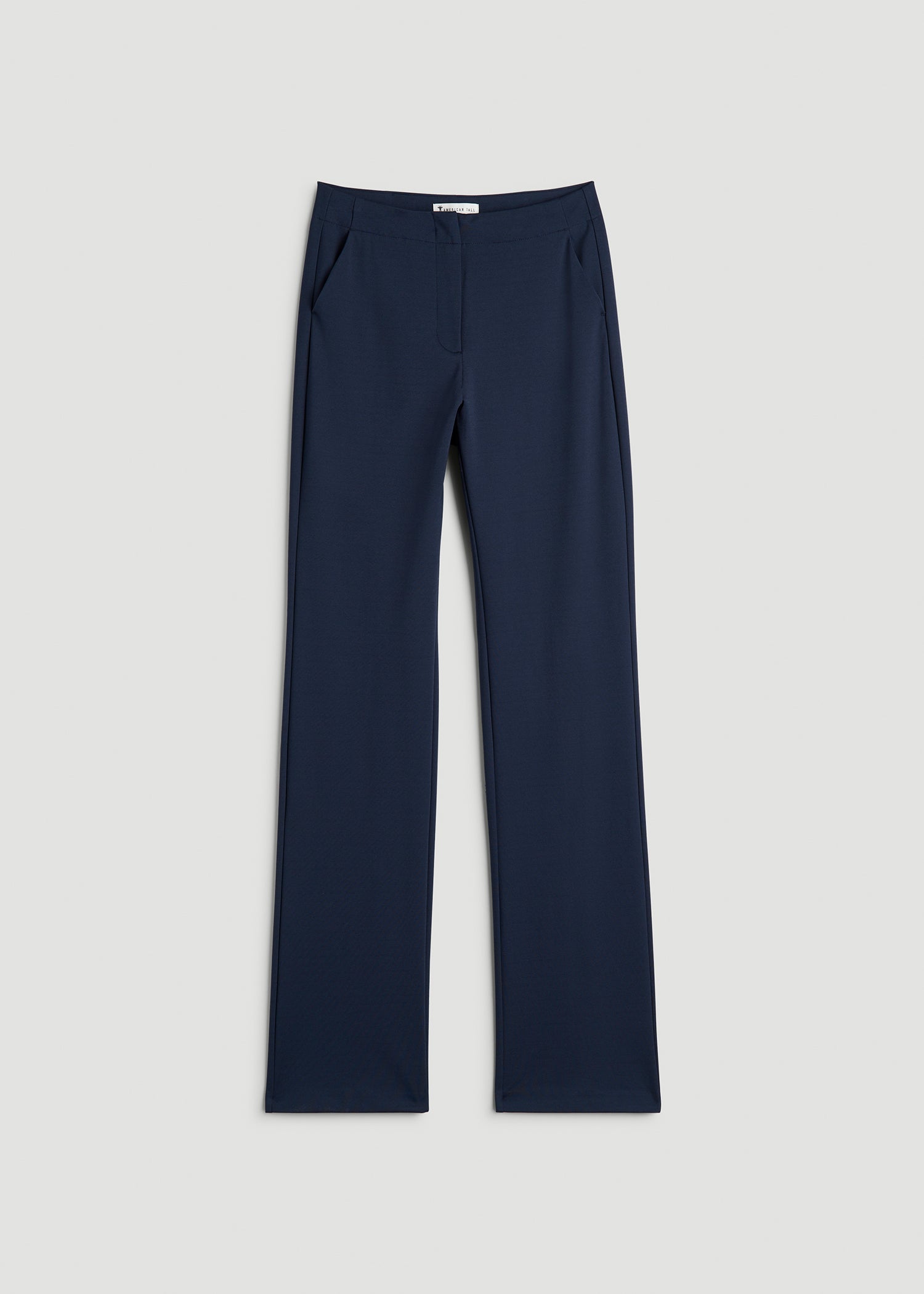 Freedom Flex Slim Straight Leg Dress Pants for Tall Women in Navy