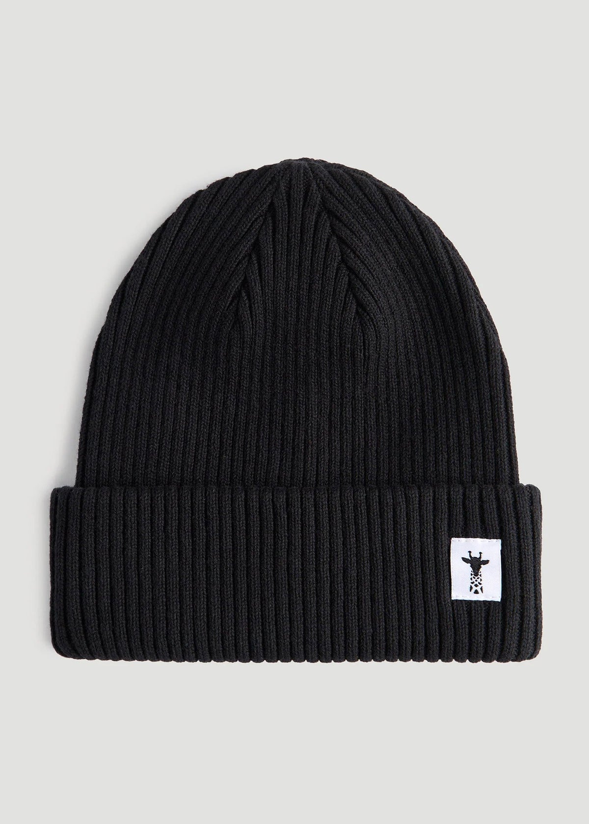 Cotton Beanie in Black