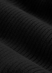 Cotton Beanie in Black