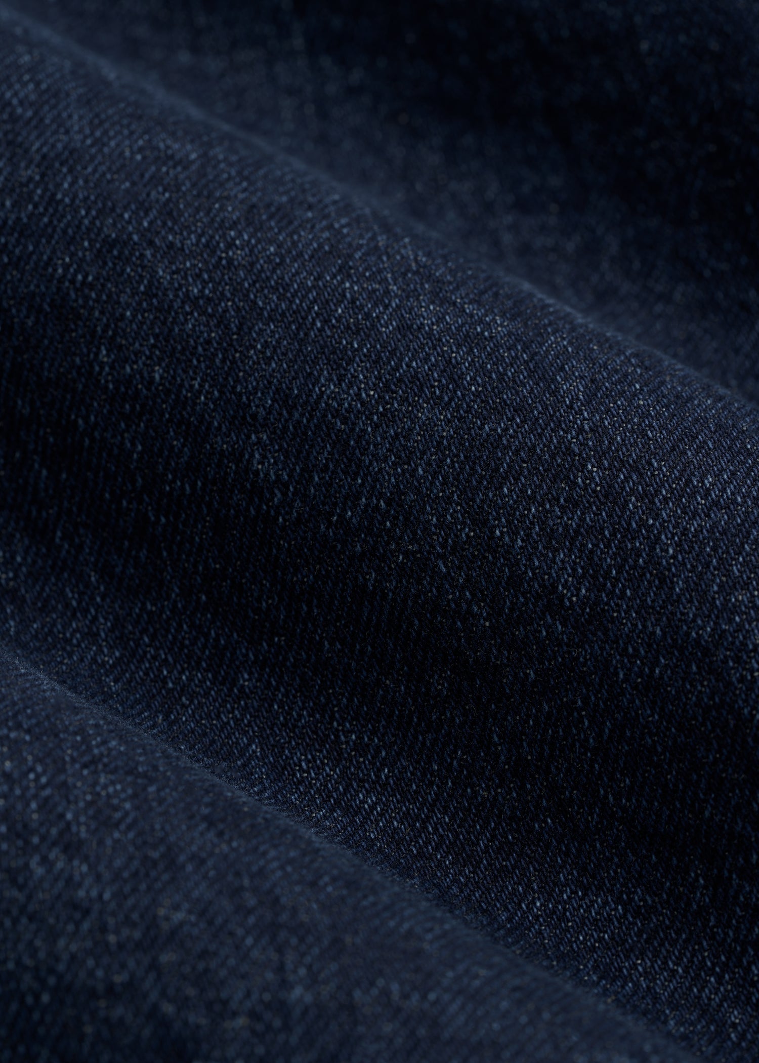 Denim Trucker Jacket for Tall Men in Raw Indigo
