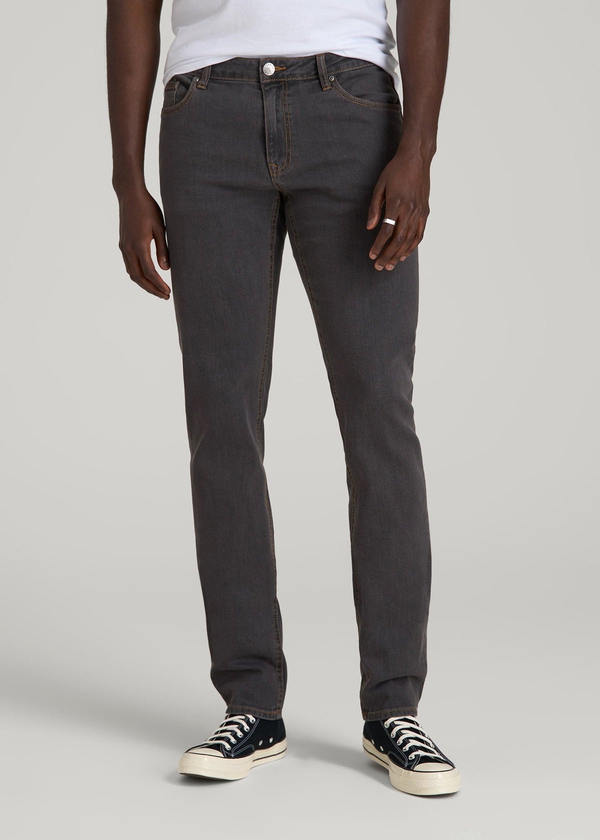 Carman TAPERED Jeans for Tall Men in Grey