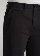 Chino Shorts for Tall Men in Black