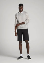 Chino Shorts for Tall Men in Black