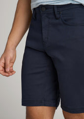 Everyday Comfort 5 Pocket Short for Tall Men in True Navy