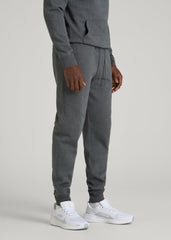 Core Motion Fleece Jogger for Tall Men in Charcoal Mix