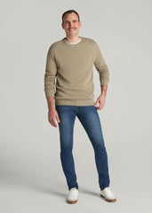 Carman TAPERED Jeans for Tall Men in Classic Blue