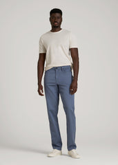 Everyday Comfort 5-Pocket TAPERED-FIT Pant for Tall Men in Blue Slate