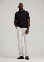4 Way Stretch Commuter RELAXED Chino Pants for Tall Men in Drywall Tan
